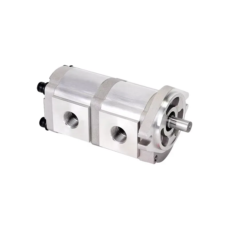 HGP-33A Double Hydraulic Gear Pump High Pressure Booster For Excavator Forklift And Industrial Machinery