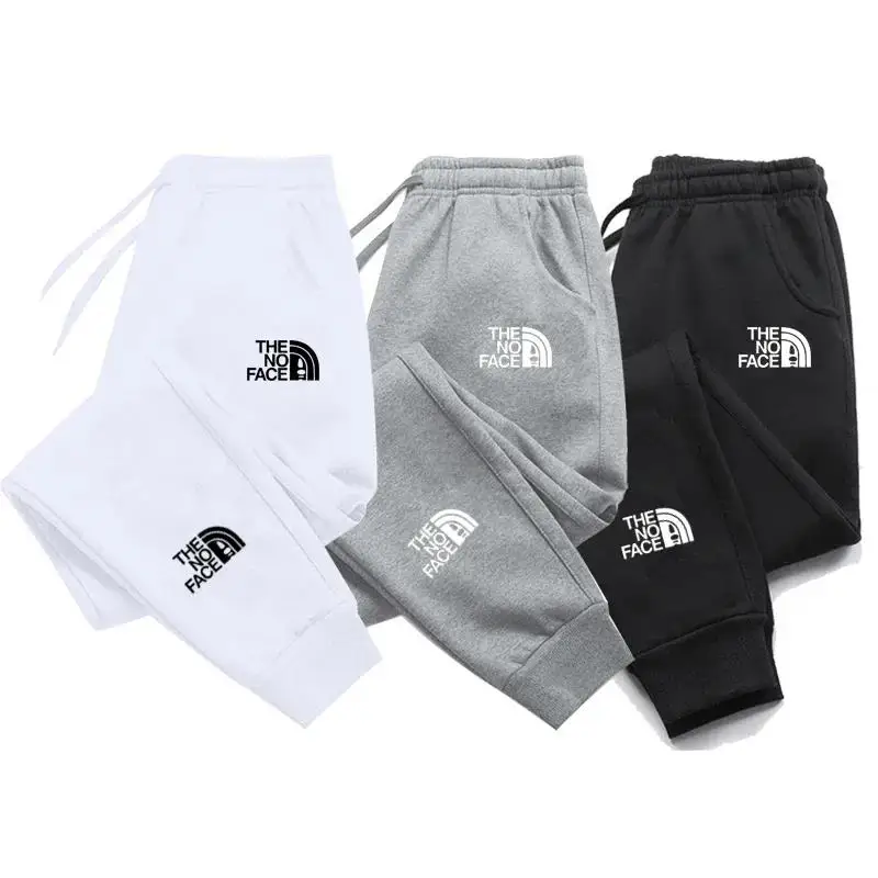 2024 Spring Autumn Couple Casual Drawstring Money Men's Loose Fitness Trousers Breathable Sports Thick Printed Sweatpants