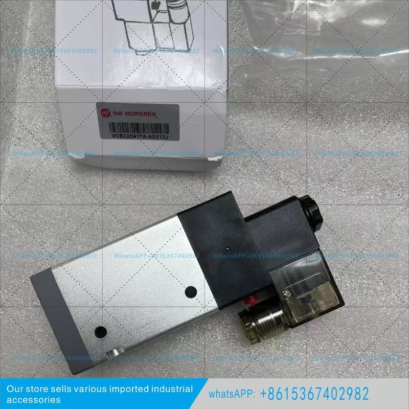 VCB22D417A-AD213J, Norgren, Pilot Operated Solenoid Valve, G1/2 'Thread, 24DC