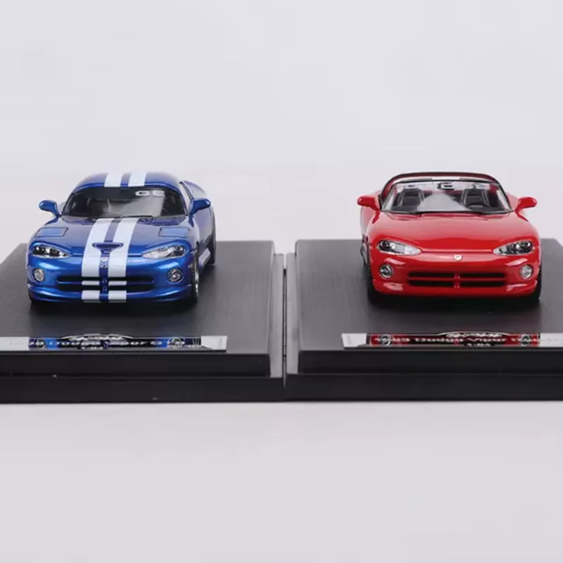 GFCC 1:64 Scale 1993 Viper Convertible/Hard top Alloy Car Model Static Collection Decorated Holiday Toys Souvenir Gift