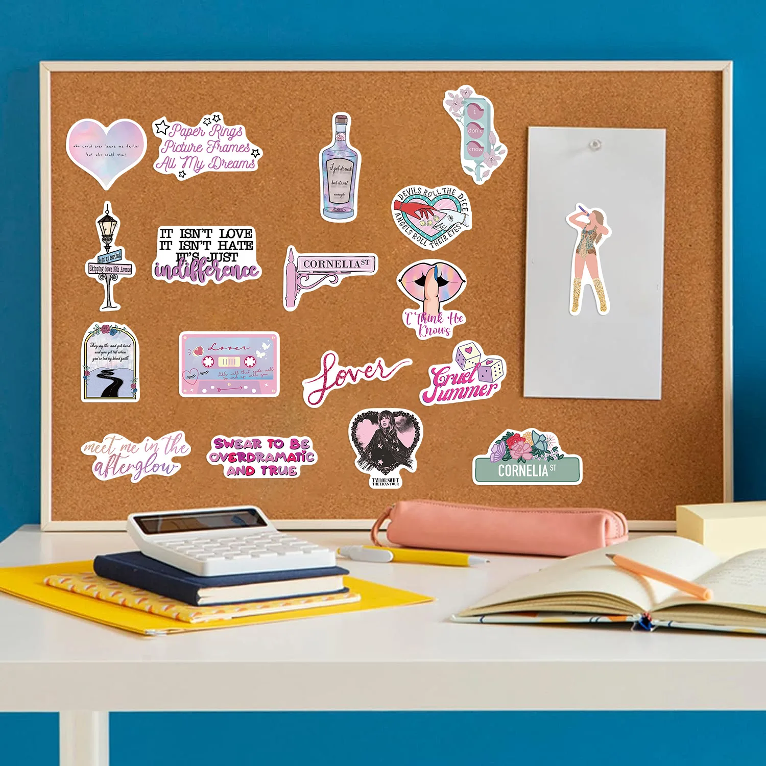 Taylor Alison Swift Music Singer Varied Stickers Pack para Kid, Decalque Graffiti, Scrapbooking, Carro, Notebook, Decoração de Bagagem, 200pcs