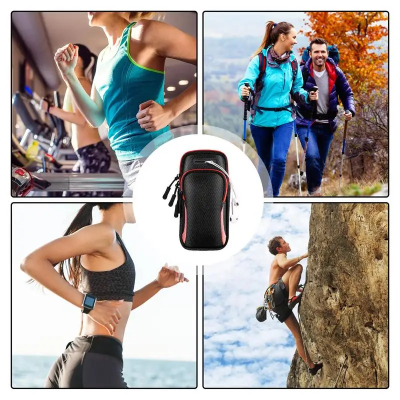 حالة الهاتف المحمول للماء لتشغيل الهاتف الذراع ، شارة الرياضة ، حامل اليد