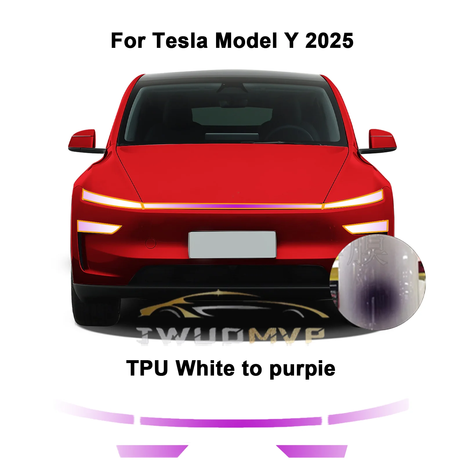 PPF – Film de Protection photochromique intelligent en TPU pour phares, auto-guérison, anti-rayures,