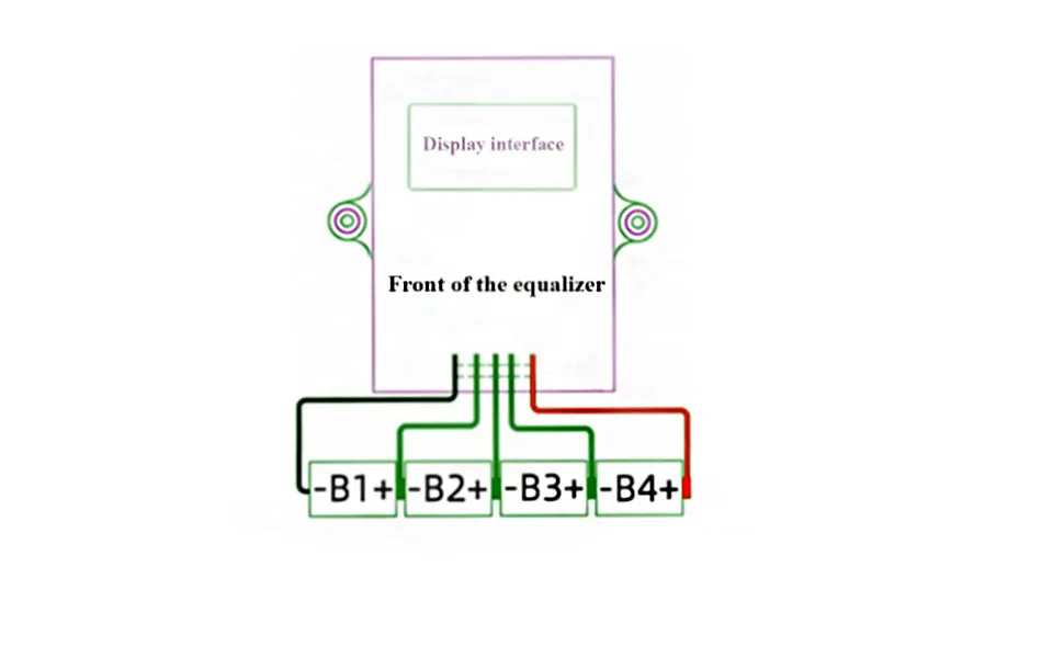 4S 6S 8S Active Balancer mit Spannungsanzeige Lifepo4 Equalizer Lipo/LTO Batteriespannungsprüfer – Detail 6