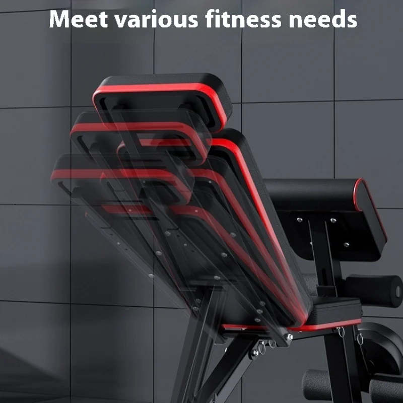 덤벨 벤치 홈 피트니스 장비 실내 다기능 프리스트 플랫 피트니스 의자 벤치 프레스 덤벨 벤치