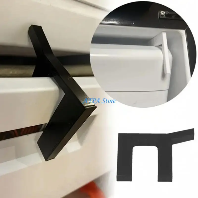 U13C Tool Door Stop Replacement for Motorhome Refrigerators Prevents Unwanted Movement and Temperature Drop Multi Color