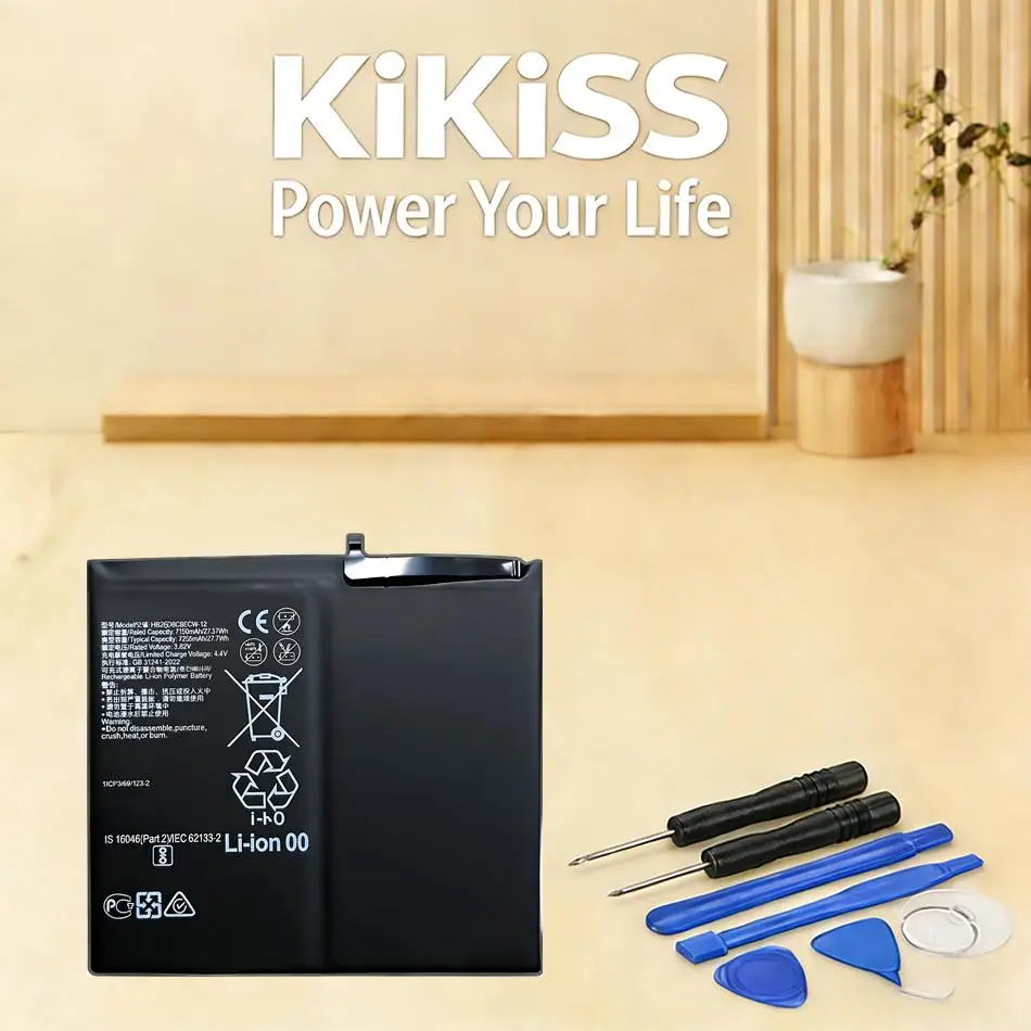 

Для Huawei Matepad 11 Dby-AL00 Dby-W09 Dby-W09-AL00: Премиум-аккумулятор для планшета с увеличенным сроком службы HB26D8C8ECW-12