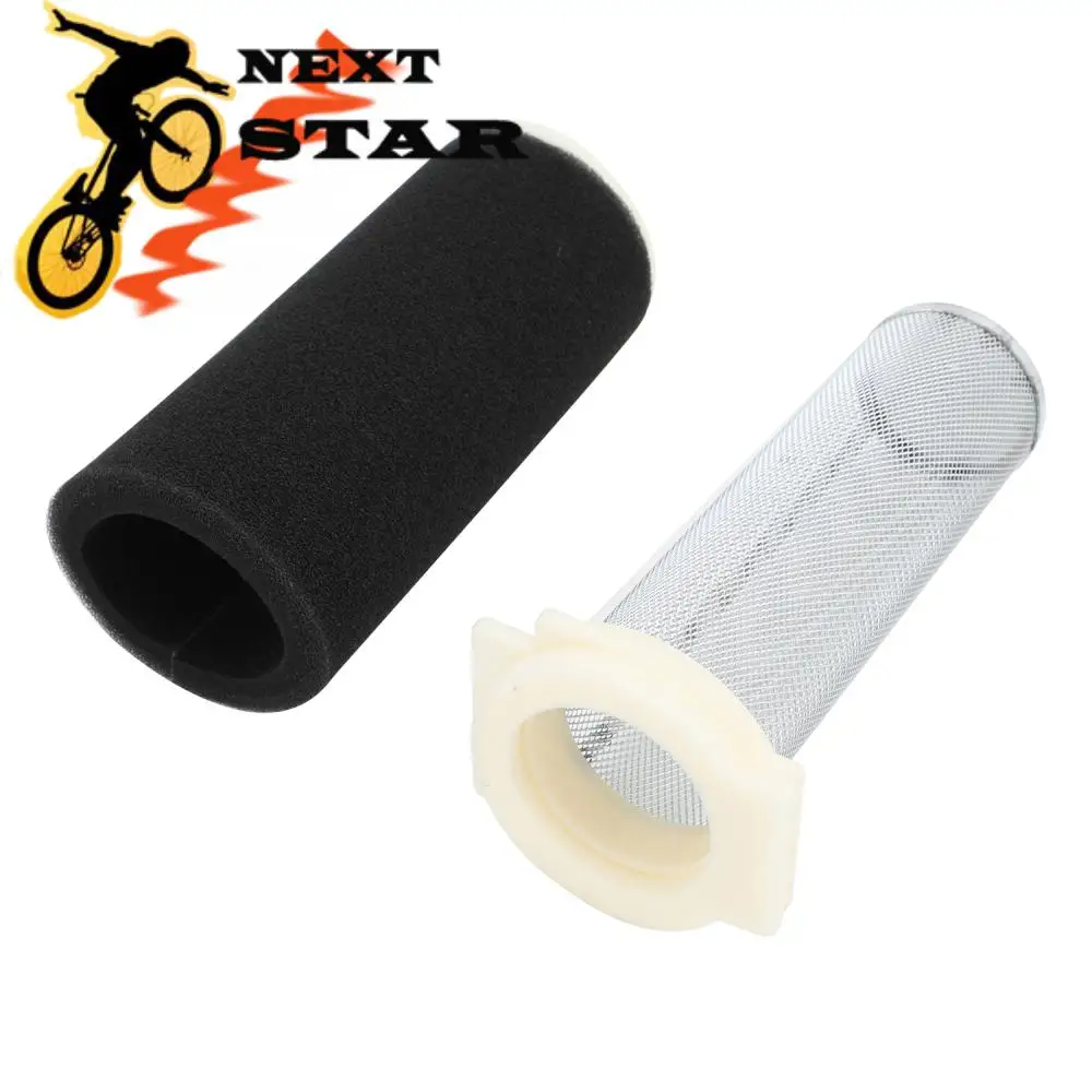 Filtro de aire para motocicleta, cubierta de arena a prueba de polvo, juego de protección del motor para Yamaha Warrior Raptor 350 YFM 350X Grizzly