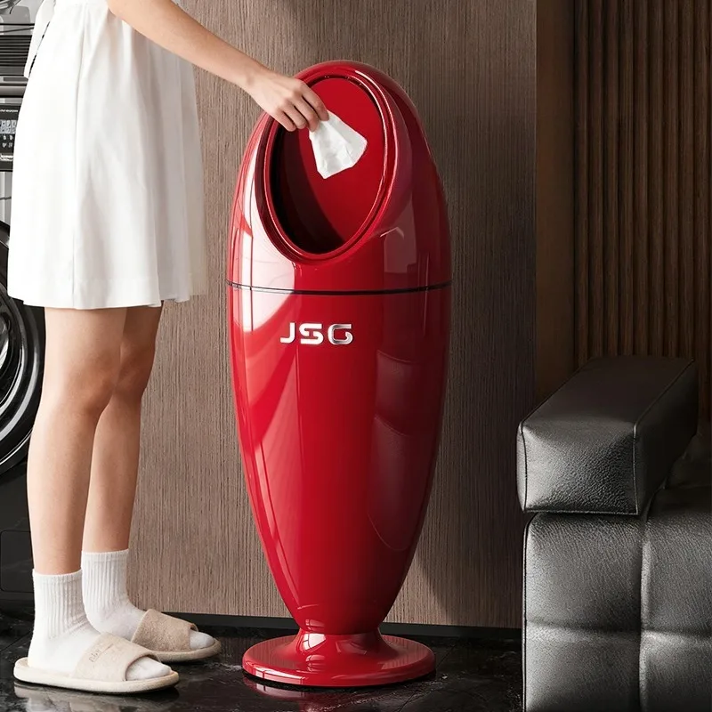 High Value Light Luxury Trash Can Living Room Bedroom Kitchen Creativity Ведро Прямоугольное Accessories Cubo Basura Cocina