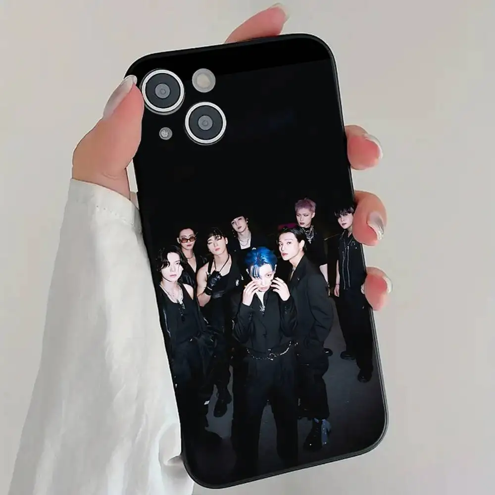 1 قطعة Kpop A-ATEEZ جراب هاتف سيليكون لينة آيفون 17 الهواء 16 15 14 13 12 11 زائد برو ماكس زائد