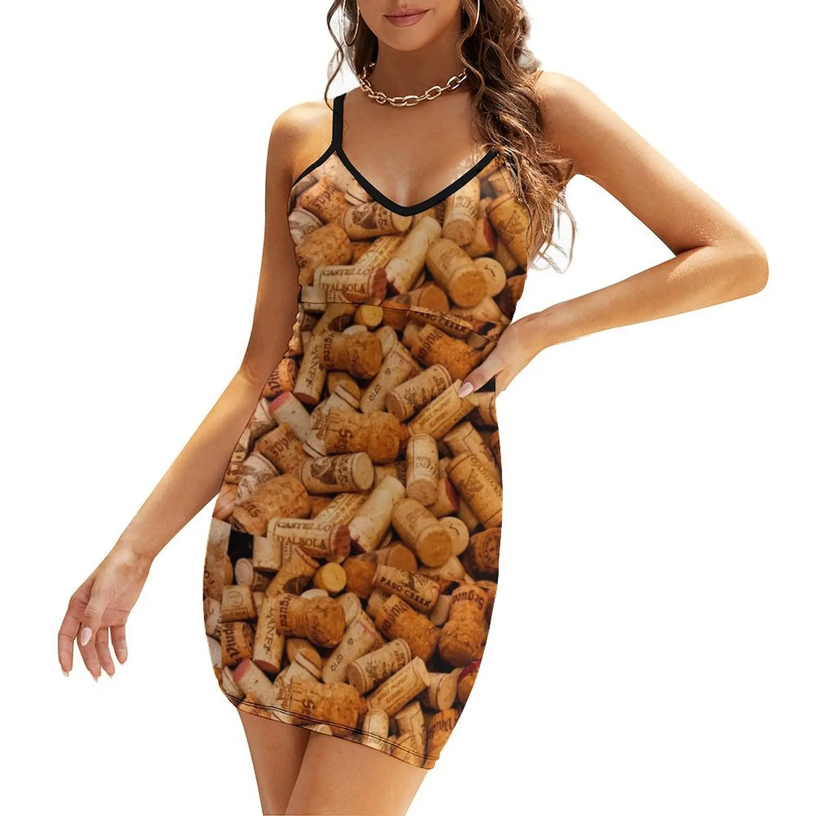 

Wine Lovers Color Sling Dress summer dress woman 2025 luxury dress women's summer 2025 clothing women summer 2025