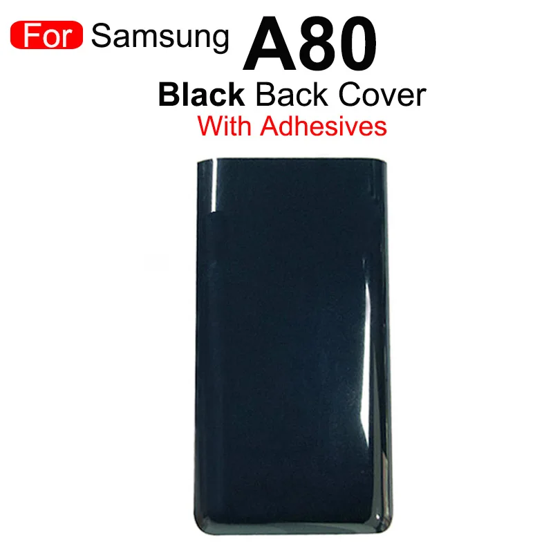 1Pcs For Samsung Galaxy A80 805F Back Battery Cover Housing Bezel Replacement Repair Parts