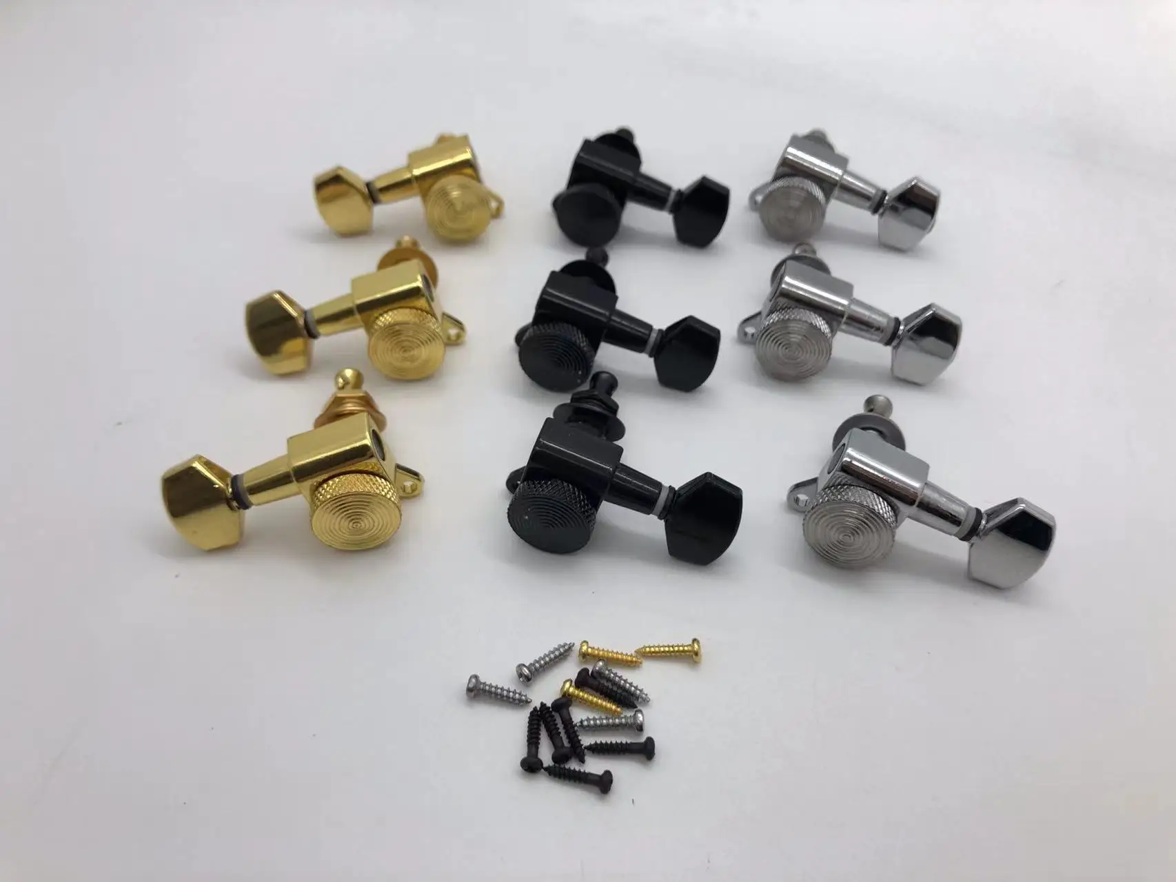 Professional Set Locking Tuners/ Machine head /Pegs Gold Color for Electric Guitars Musical Accessories in Stock Discount