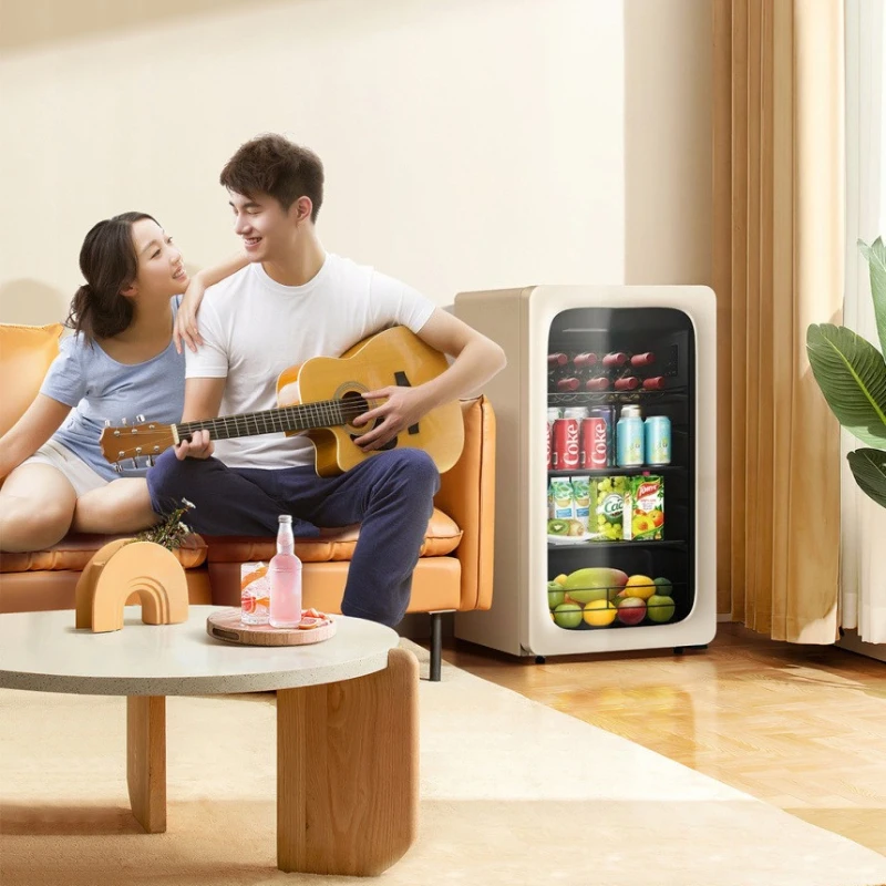 

Small 92 liters vitality fashion home living room refrigerator cabinet tea wine beverage cabinet