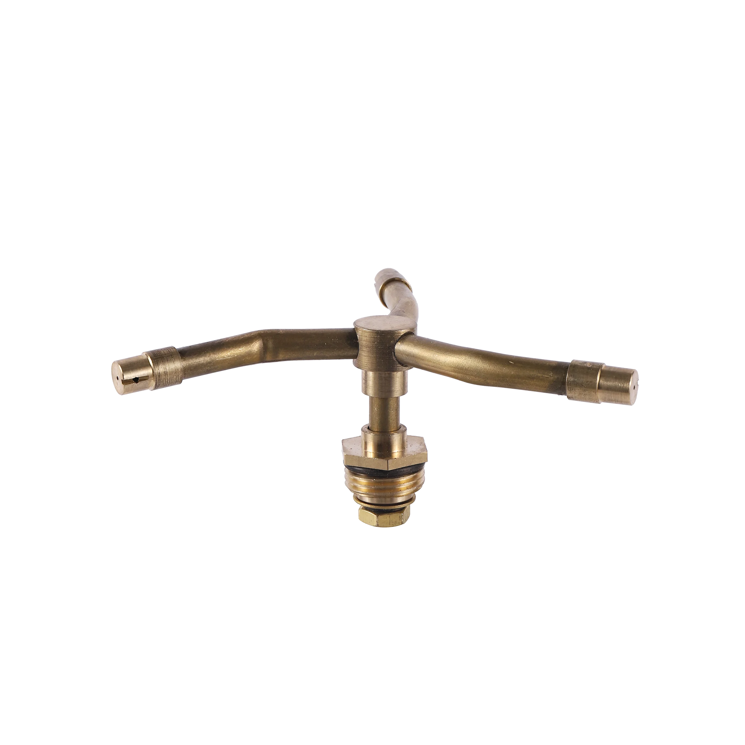 1/2 inch 2/3/4 Arm Rotating Brass Nozzle Garden Lawn Irrigation Watering Nozzle Automatic Rotating Atomizing Watering Tool