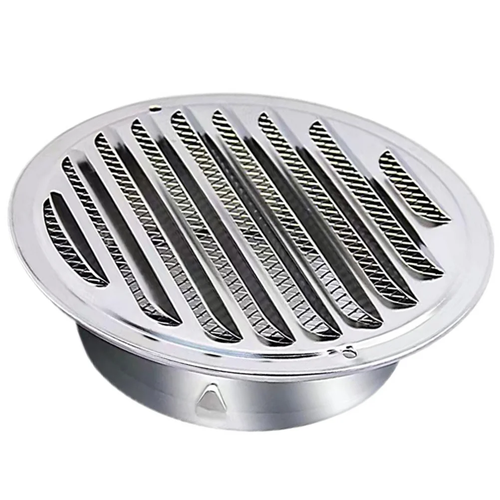 Ceiling Air Covering Wall Vent Protector Exhaust Pipe Chimney Hood Ventilation Rainproof 304 Stainless Steel Cap