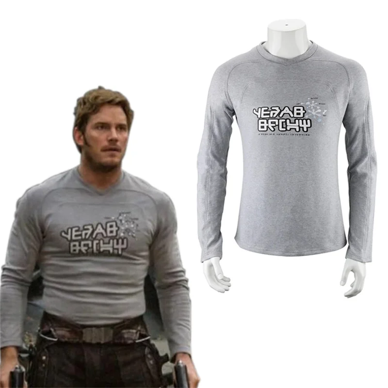 Guardians of the Galaxy 2 Starlord Uniform Shirt Peter Jason Quill Cosplay Costume for Halloween Party Suit
