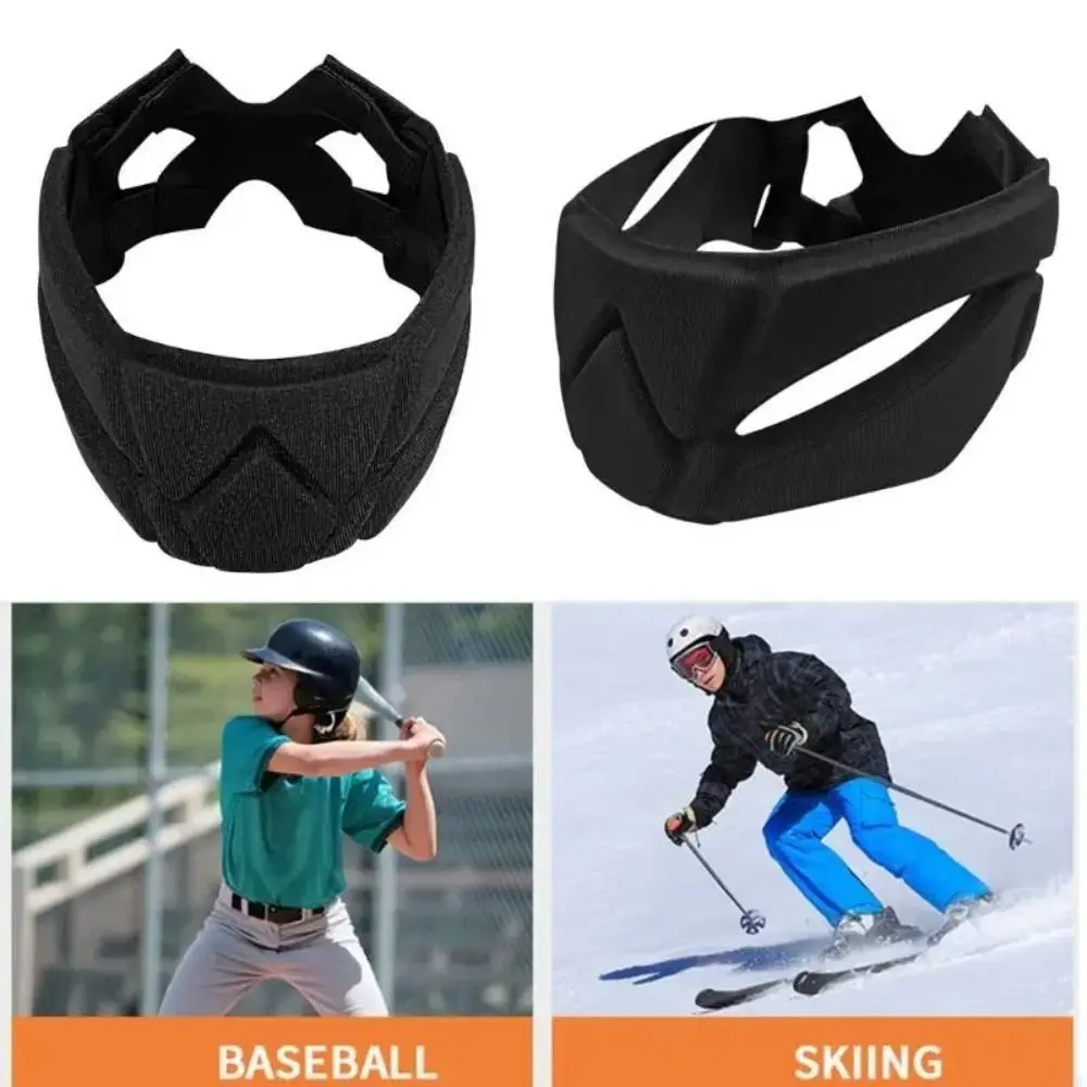 

Adjustable Football Protect Helmet Anti-collision Breathable Goalkeeper Helmet Head Guard Shock Absorption Ski Head Protector