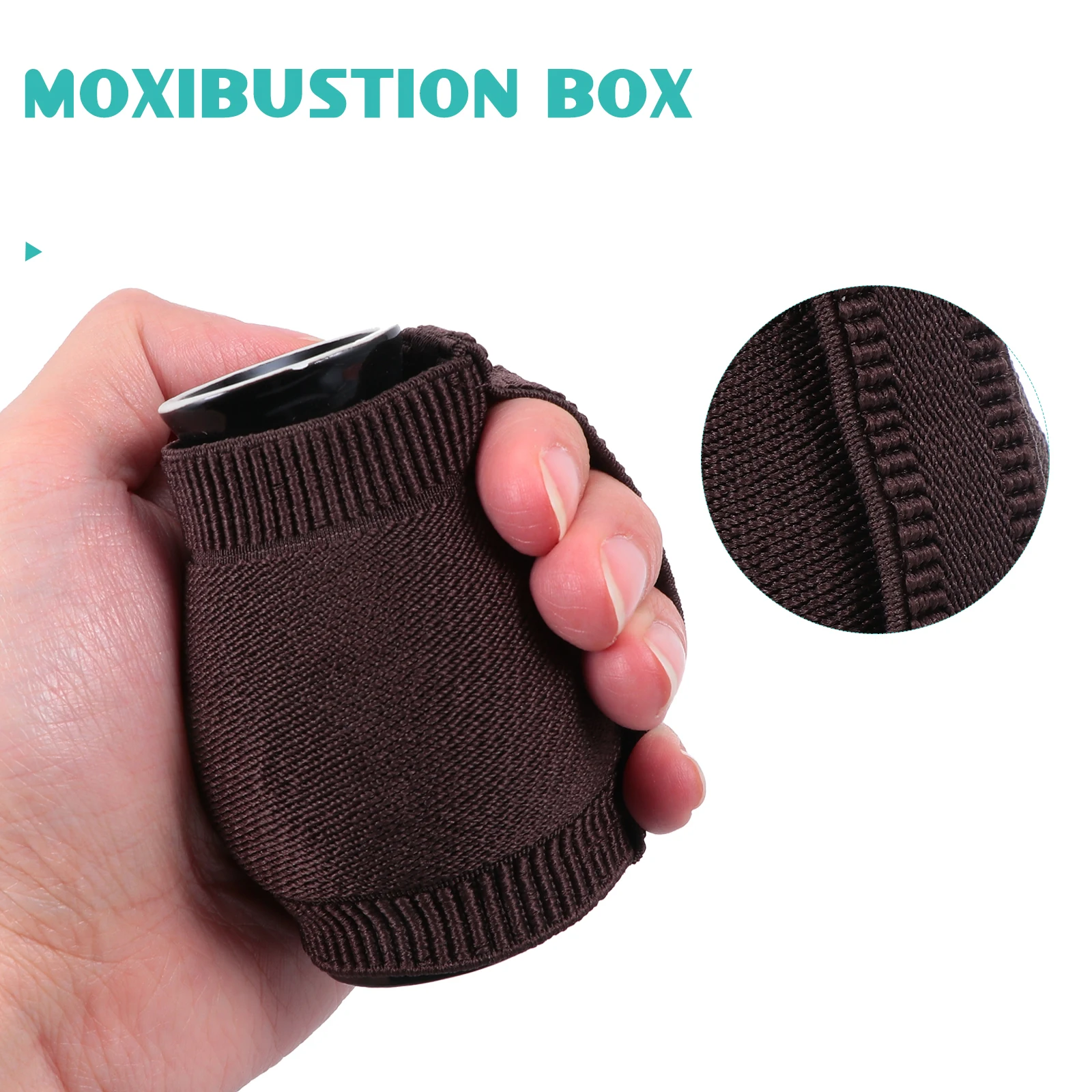 

1Set Moxibustion Box Ceramic Cupping Therapy Tool for Pain Relief and Muscle Relaxation Portable Heat Burner for