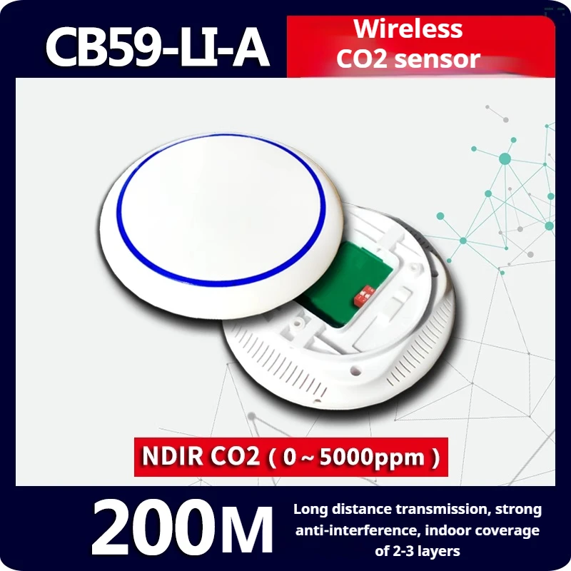

300M CB59 carbon dioxide CO2 concentration sensor TVOC sensor formaldehyde sensor atmospheric pressure PM2.5