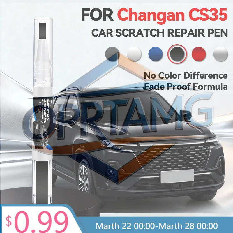 

Горячая новинка 2026: Наклейка для автомобиля Changan CS35 2012-2025 S101 S201, карандаш для ремонта краски, средство для удаления царапин, аксессуары для авто DIY