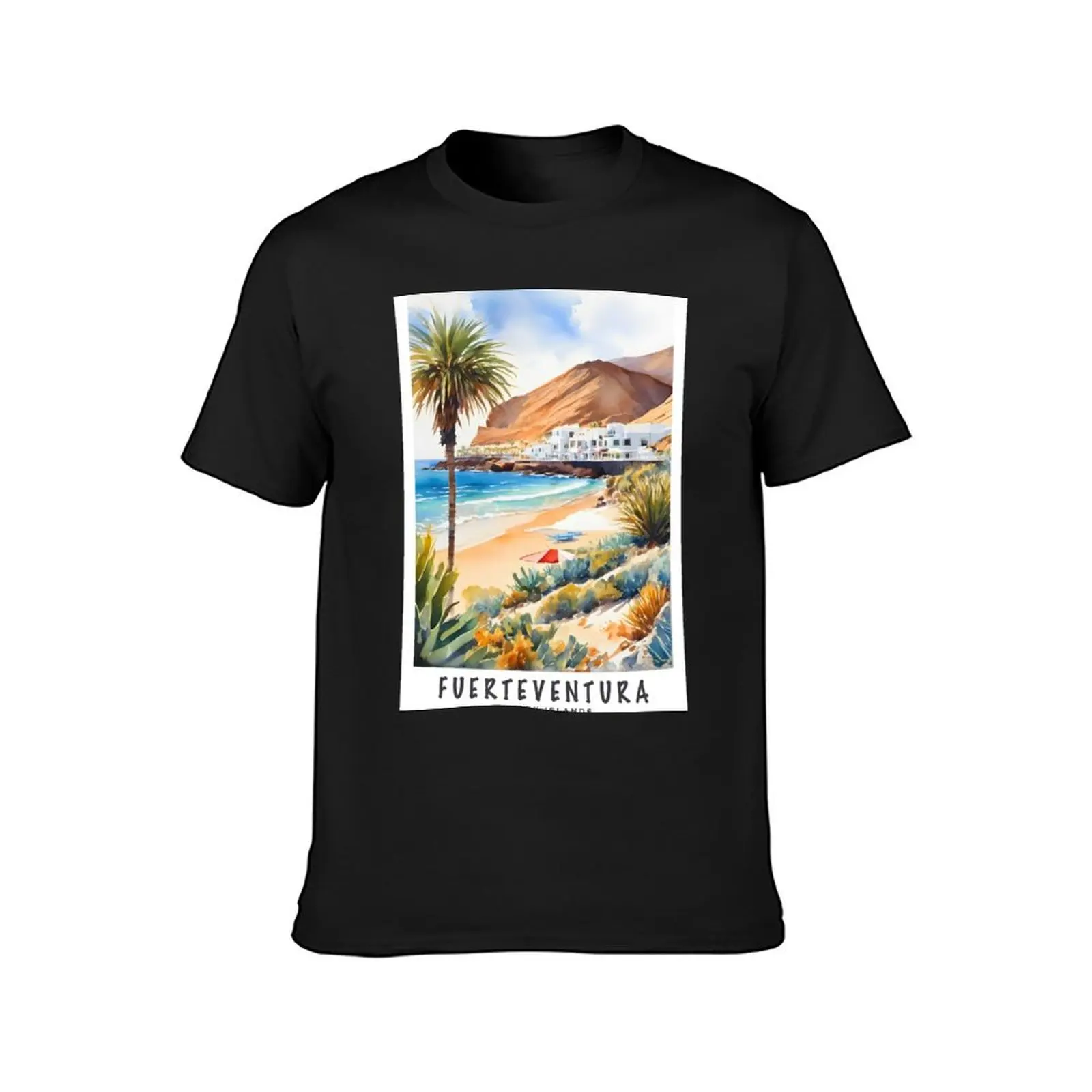 FUERTEVENTURA : Canary Islands / Spain : Beach Bliss: Relaxation and Adventure in Fuerteventura T-Shirt oversized men t shirts