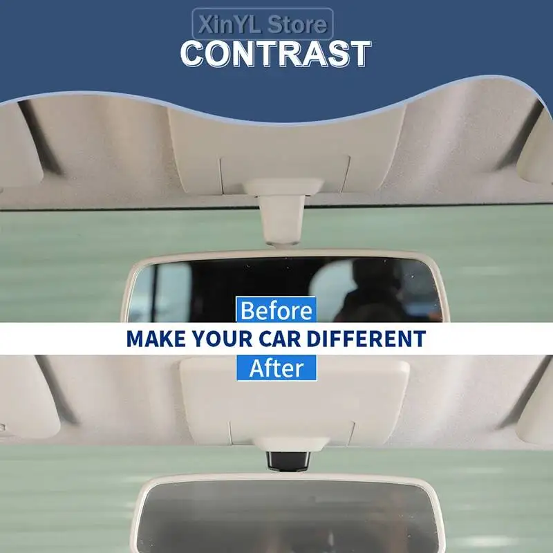 Car Rearview Mirror Riser Mount Bracket Extension Relocation Kit for Suzuki Jimny 2019-2026 Black Car Interior Accessories
