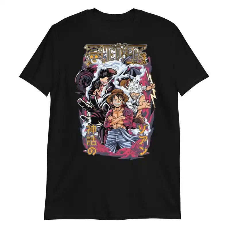 Anime All-Stars Assemble: Gather Your Favorites in This Pure Cotton Tee for All!