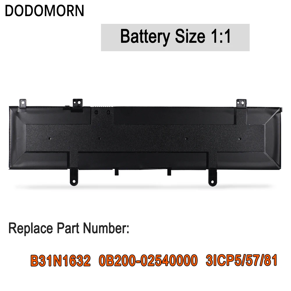 High Quality B31N1632 Battery For ASUS Vivobook 14 X405 X405U X405UA X405UQ X405UR Zenbook S4100U S4100UQ S4200UQ Series 42WH