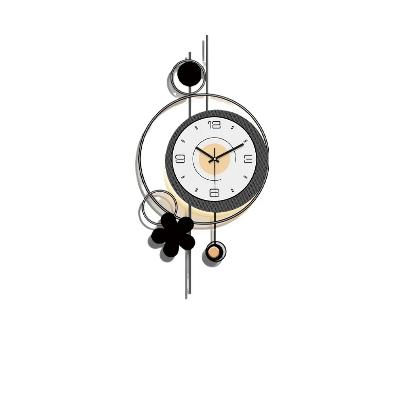 

Creative wall clock living room modern simple atmosphere clock home fashion dining room decoration wall clock