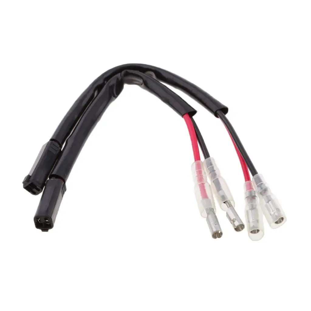 

Адаптеры для указателей поворота, черные резиновые провода для Suzuki GSX GSXR TL1000 Hayabusa, установка переднего фонаря