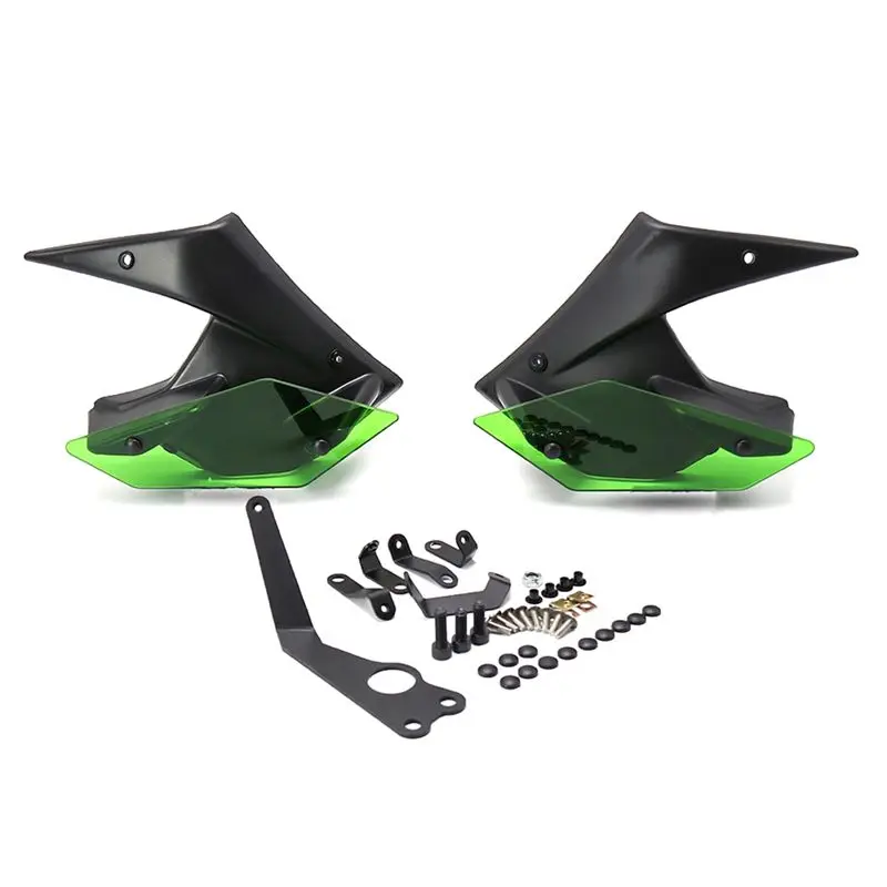 

A30F-Motorcycle Side Downforce Spoilers Winglet Fixed Wing Fairing Wing For Kawasaki Z 900 Z900 2020-2025+