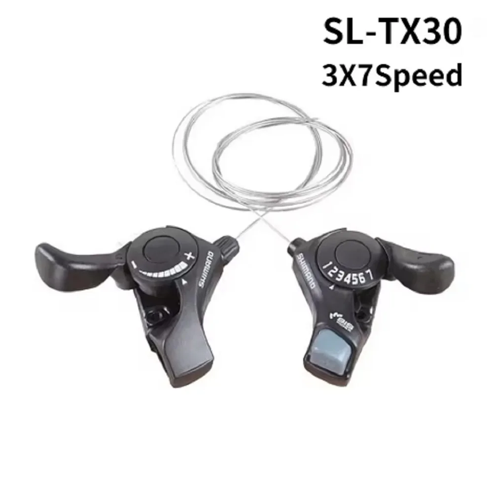 AliExpress Shimano SHIMANO Tourney SL TX30 Bicycle Shift Lever 6/7s 18/21 Speed tx30 shifters Inner gear cable included shifter 3 speed
