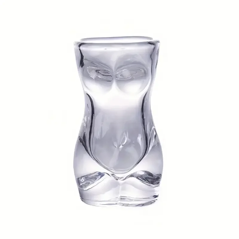 1pc 26ml 55ml Mini Size Sexy Beauty Drinking Glass Bikini Wine Glass Creative Cocktail Glass for Bar Summer Drinkware Accessory