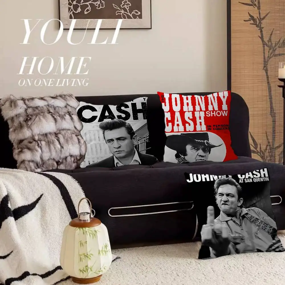 Rock Music Band Star Johnny Cash Personalized Picture Text H