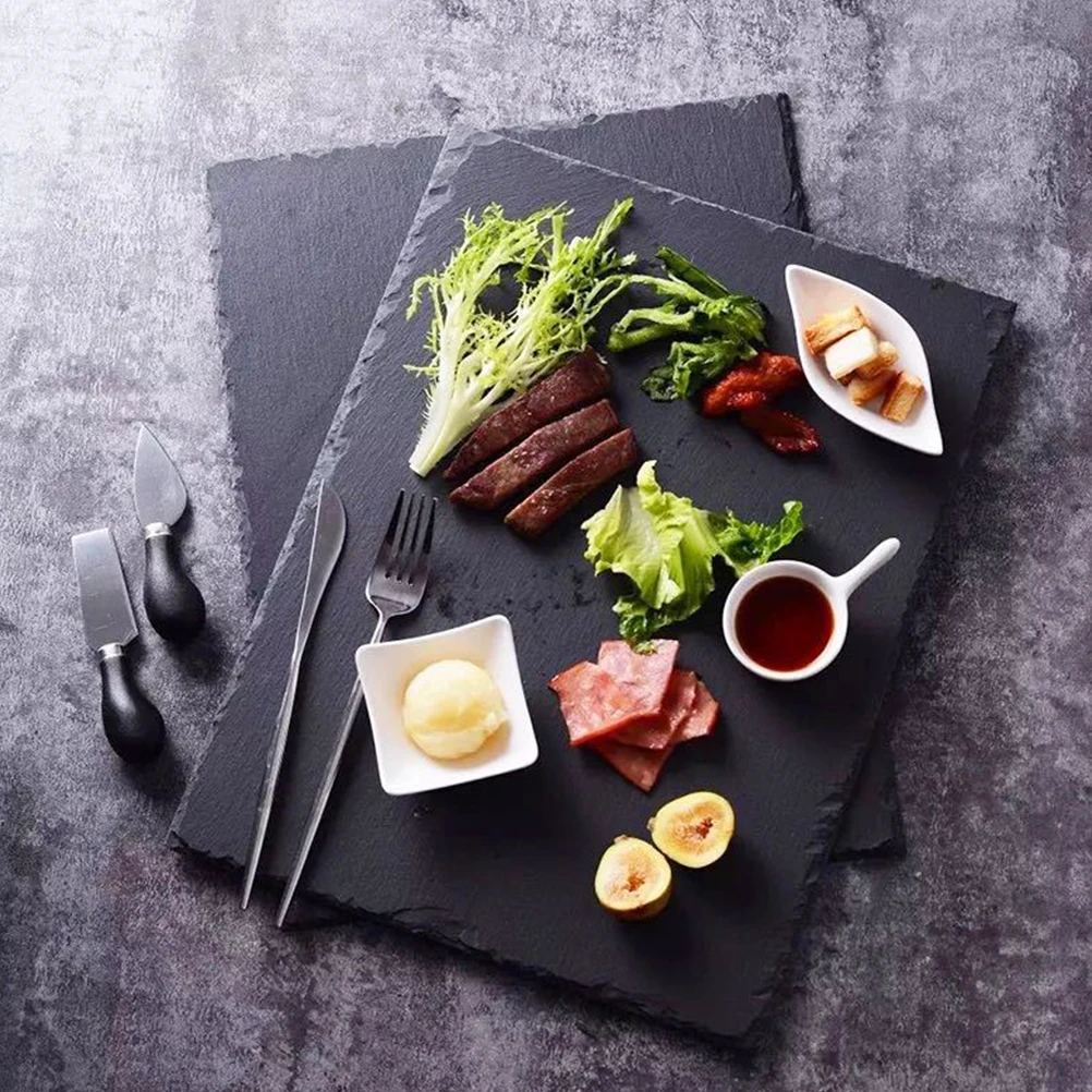 

Household Board Multi-Function Natural Steak Plate Sushi Serving Plate Restaurant Dessert Tray Cutting Board