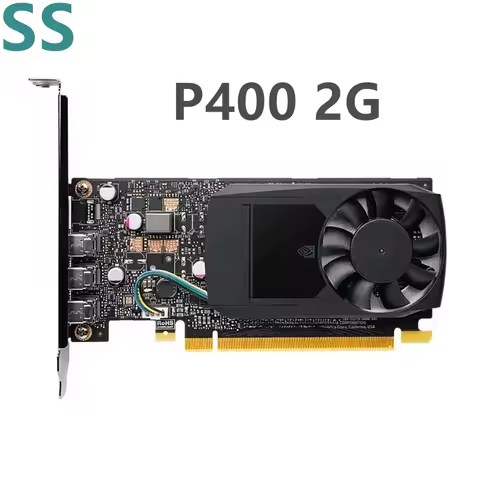 Original Quadro P400 2GB GDDR5 PCIe Graphics Card for Graphic Design Artist 3 Screens 4K 3 mini DP PCI-E 3.0