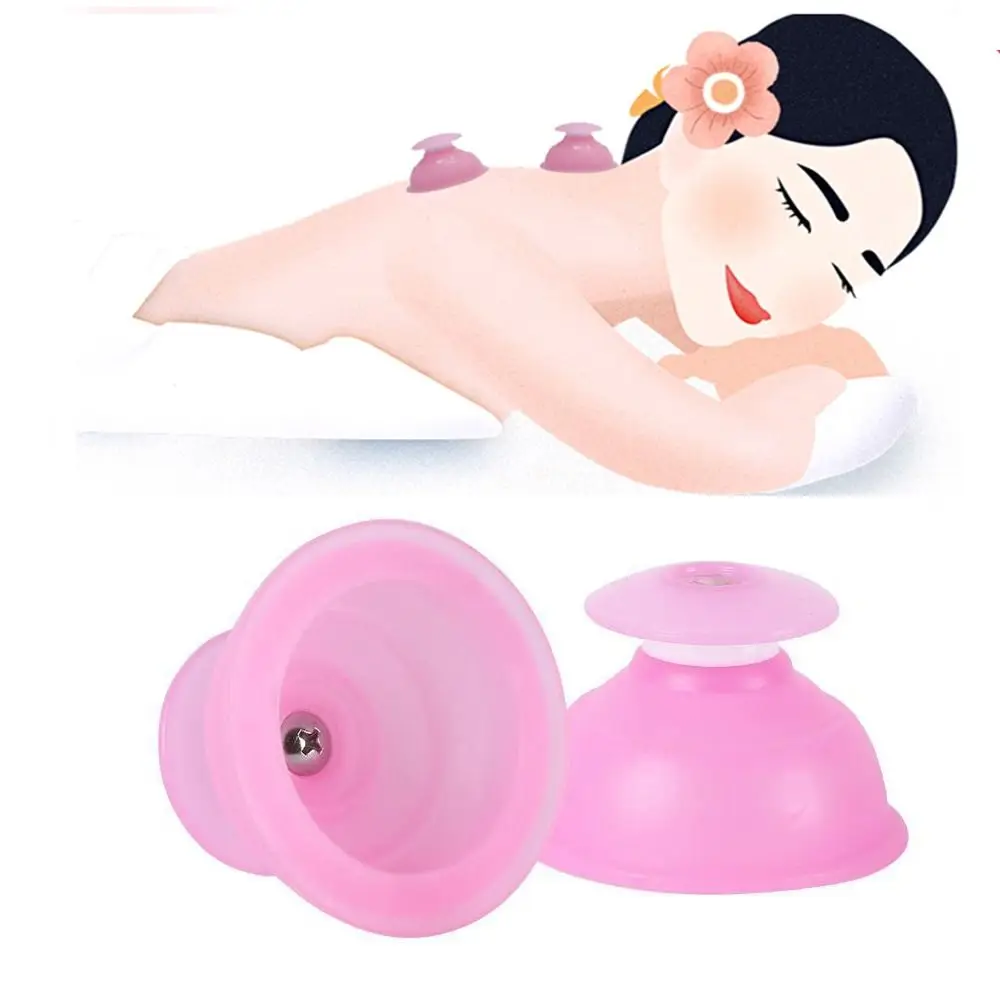 Jar Face Neck Massage Cans Sucker Cupping Therapy Silicone Suction Cups Massage Cup Vacuum Cupping Cups Vacuum Silicone Cup