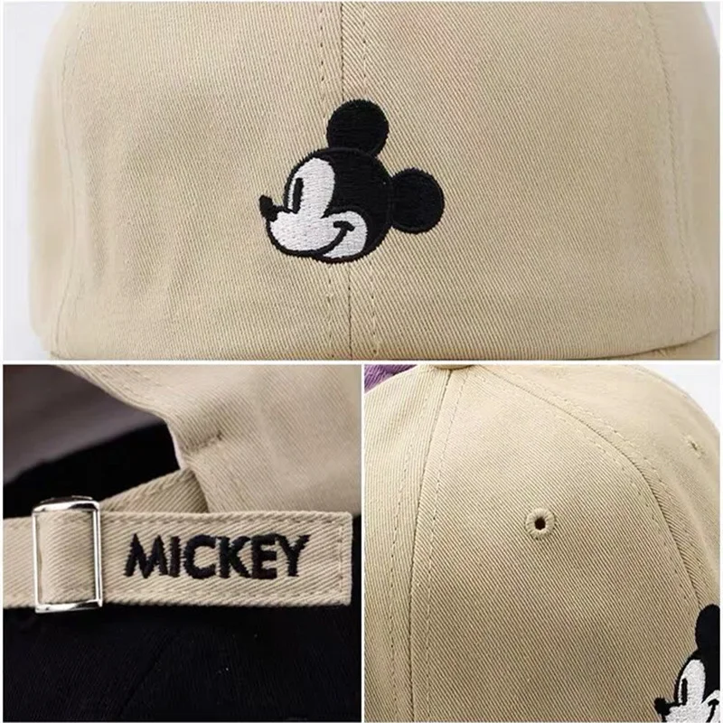 New Unisex Cap Mickey Cartoon Cotton Baseball Cap For Men Women Adjustable StreetWear Dad Hats