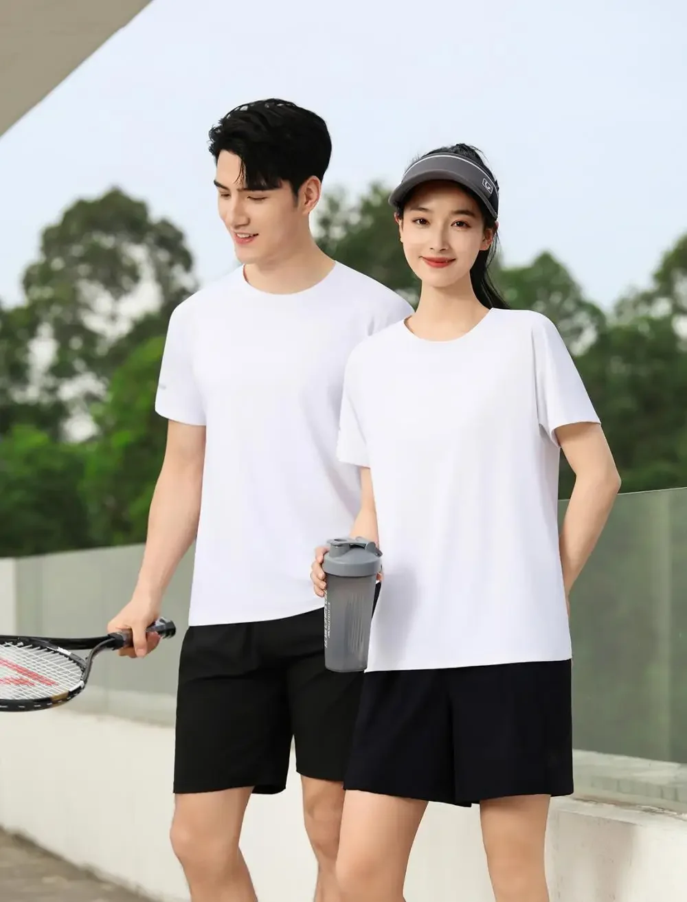 T-shirt ad asciugatura rapida taglie forti 5XL Design personalizzato con il tuo logo T-shirt casual per uomo Donna Top per gruppi aziendali personali