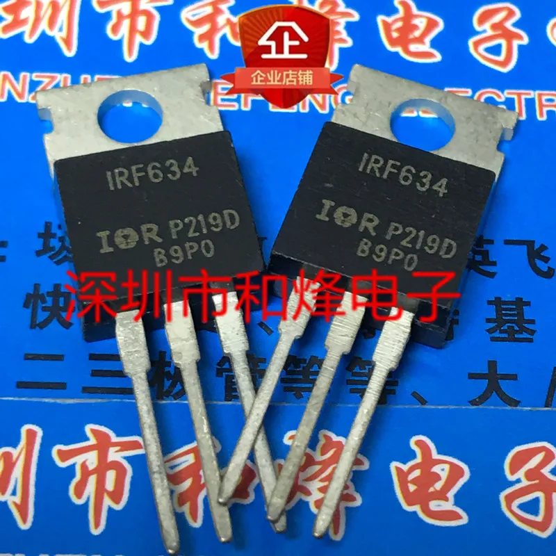 5 pieces IRF634  TO-220 250V 8.1A