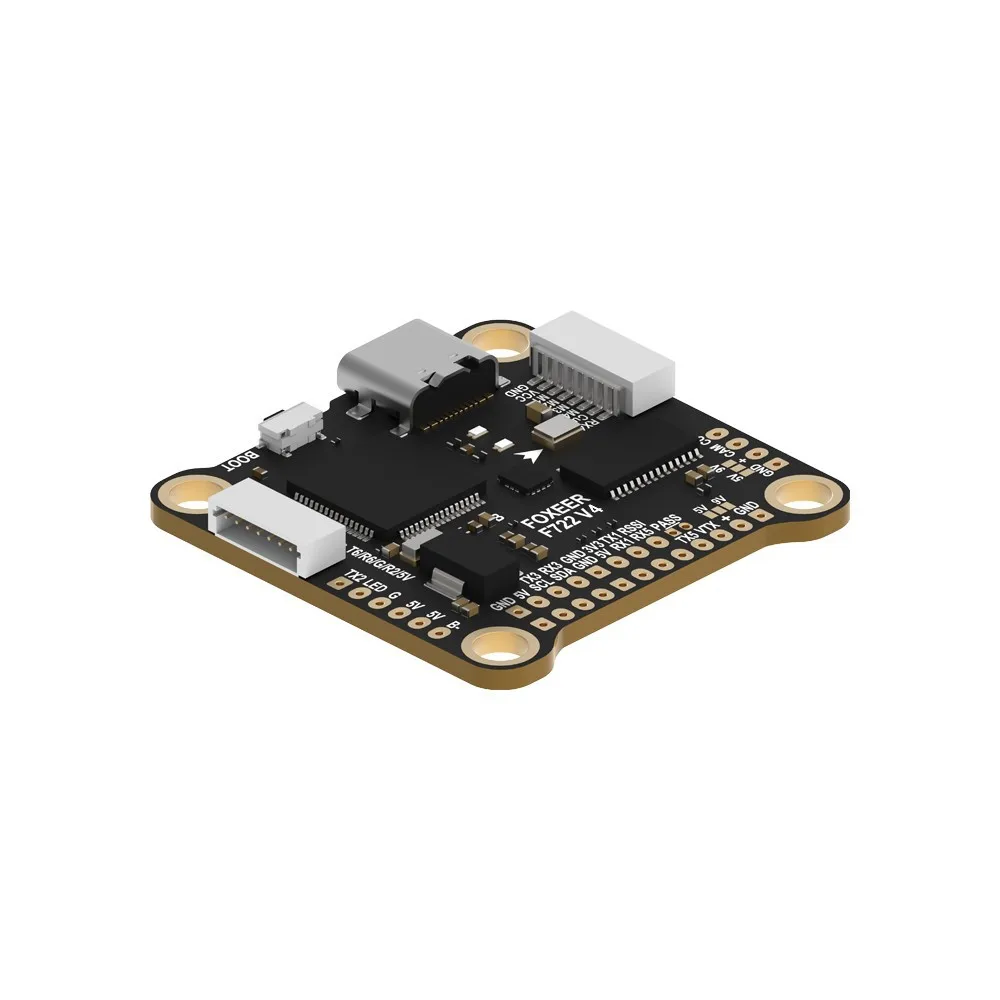 FOXEER F722 V4 MPU6000 flight control, remote control parameter adjustment 4-8S with barometer, double BEC