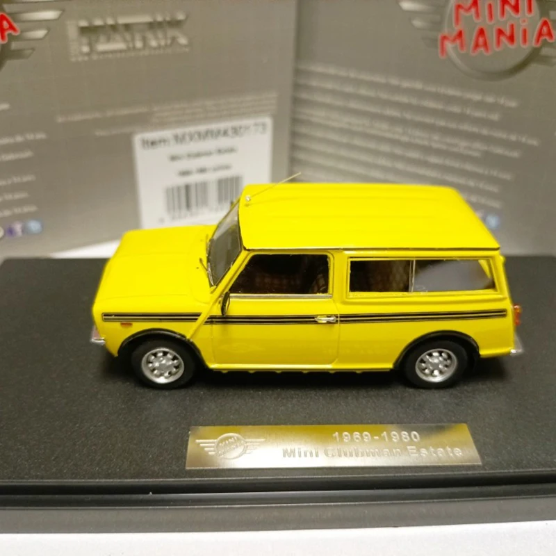 مصفوفة 1 43 مقياس صغير كلوبمان العقارية 1980 الراتنج نموذج سيارة مجموعة ثابتة زينت هدايا العيد اللعب هدية تذكارية #5