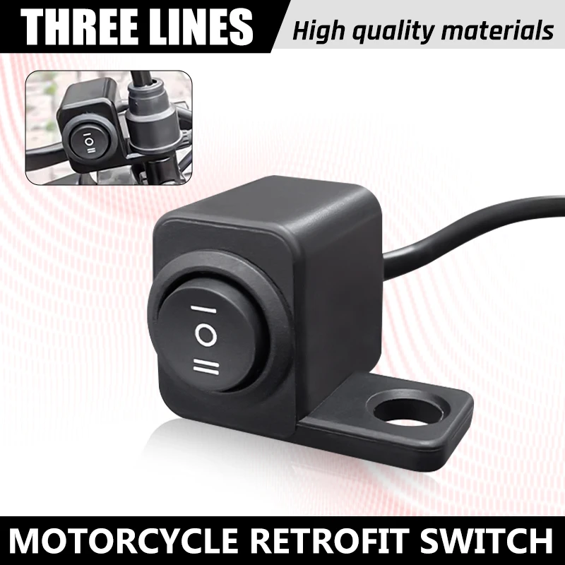 Left 3-way Switch Side Mirror Mount Heavy Duty Universal