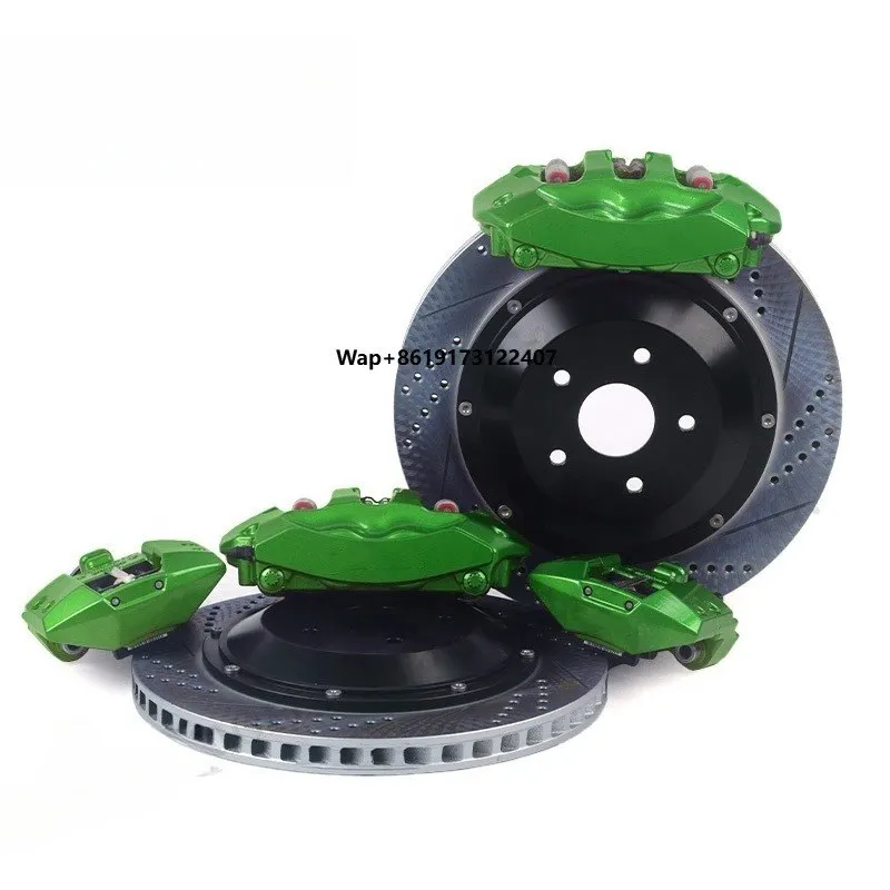 Front Rear Full Set 19z 6 Piston Big Brake Caliper Kit with Handbrake for  E36 M3 E46 E90 F80 F10 Series 5