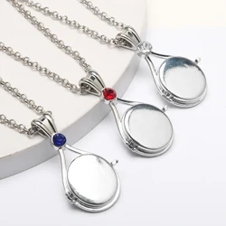 TV Show H2O Just Add Water Cosplay Necklace Mermaid Locket Pendant Necklace for Women Men Choker Jewelry Gift