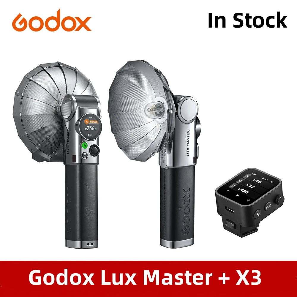 

Godox Lux Master Retro Camera Flash Portable for Canon Sony Nikon Fuji Olympus Leica Pentax Support TTL with Godox X3