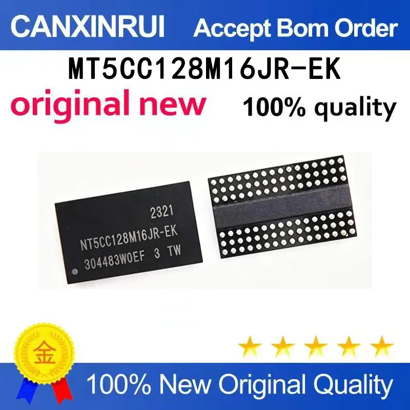 

（5-100 pieces）New NT5CC128M16IP-DI BGA96 Package DDR Storage Chip MT5CC128M16JR-EK