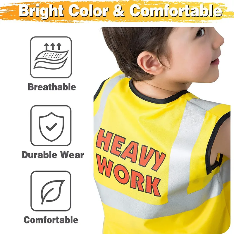 Construction Worker Costumes for Toddler Boys Dress Up Clothes Kid Construction Tool Sets Tools Clothing The Best Gift for Child