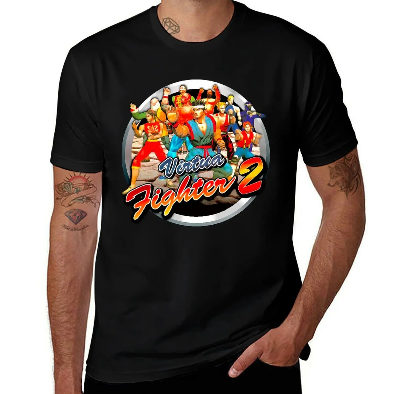 

Virtua Fighter T-Shirt Big and Tall Casual T-Shirt